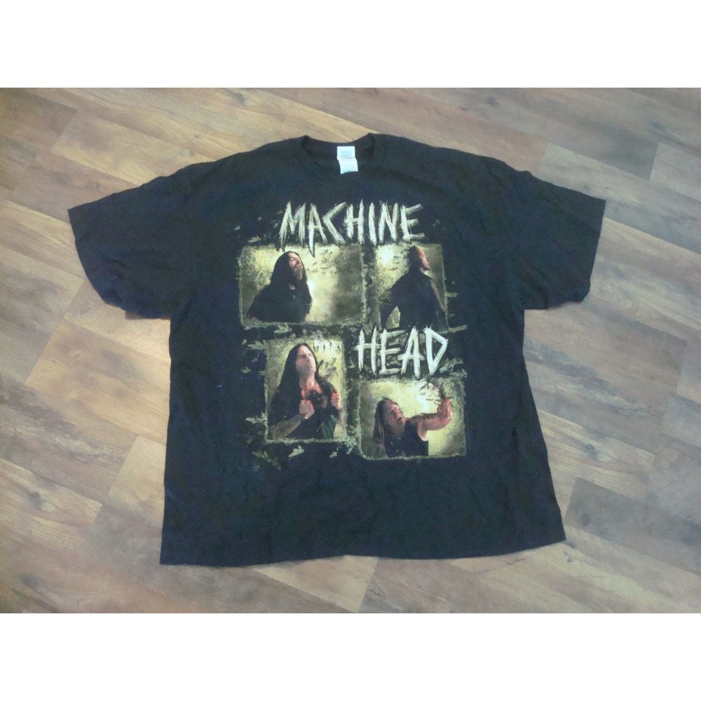 XXL MACHINE HEAD MACHINEHEAD LOCUST TOUR   NEW  SHIRT Y2K DEADSTOCK  VINTAGE ST4